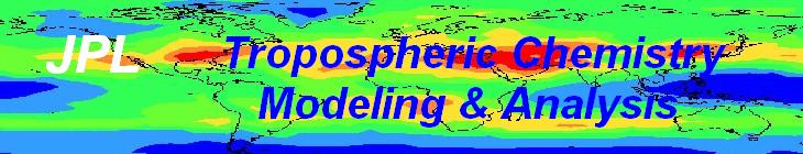 JPL Atmospheric Chemistry Modeling and Analysis
